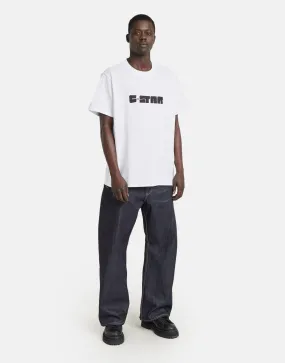 G-Star RAW Graphic Script Loose White T-Shirt