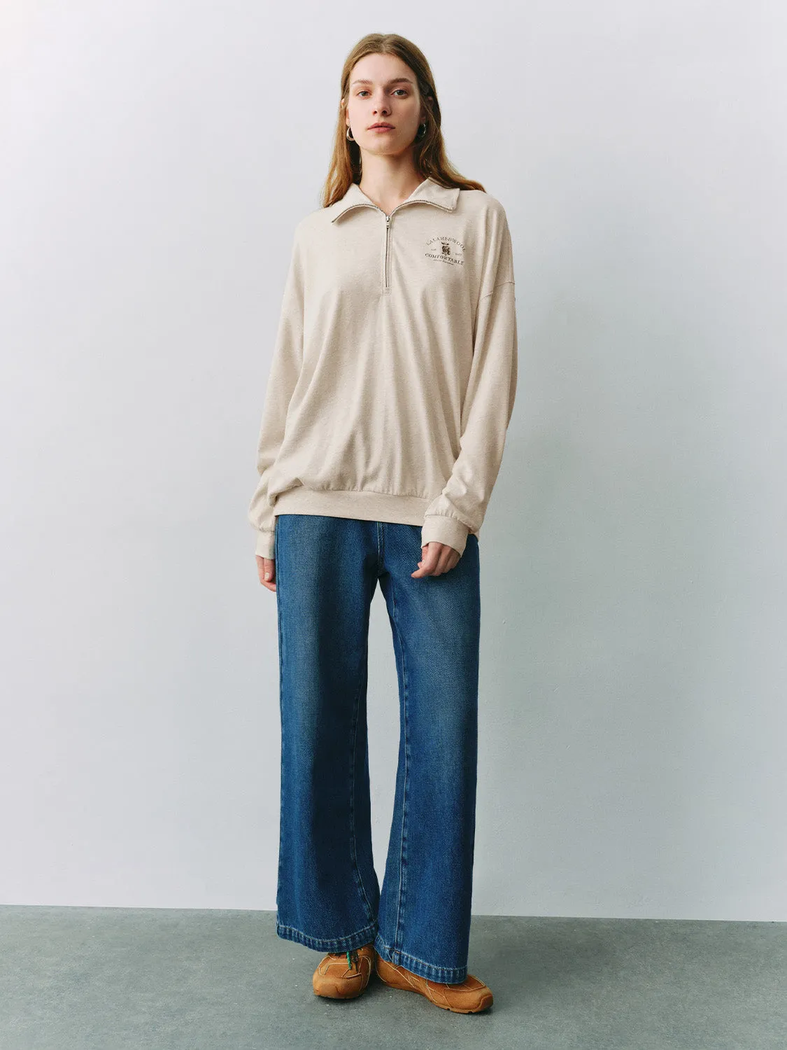 Graphic Oversized Sweatshirts