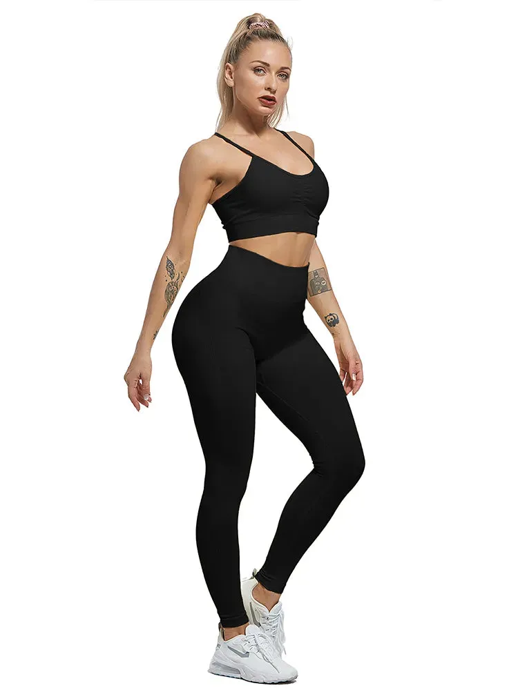 High Waist Seamless Fitness Leggings