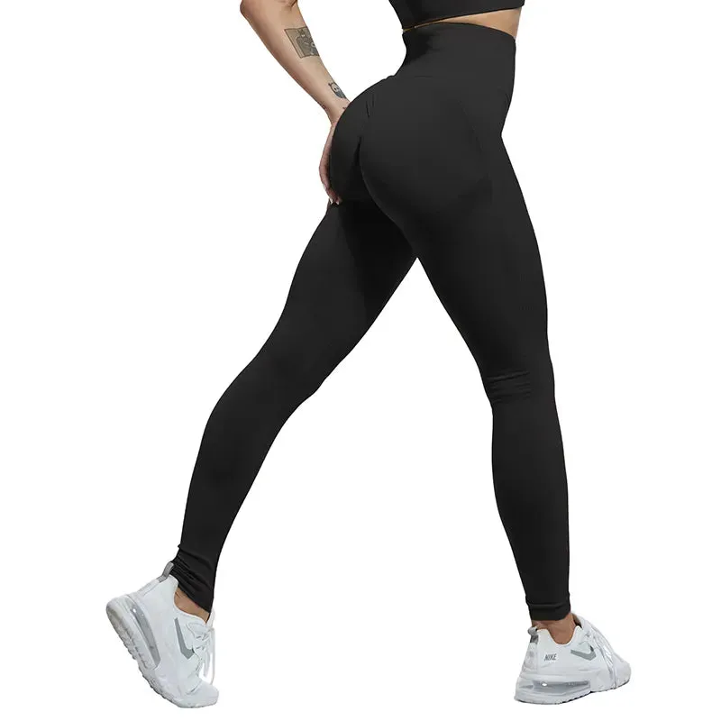 High Waist Seamless Fitness Leggings