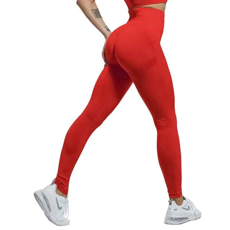 High Waist Seamless Fitness Leggings