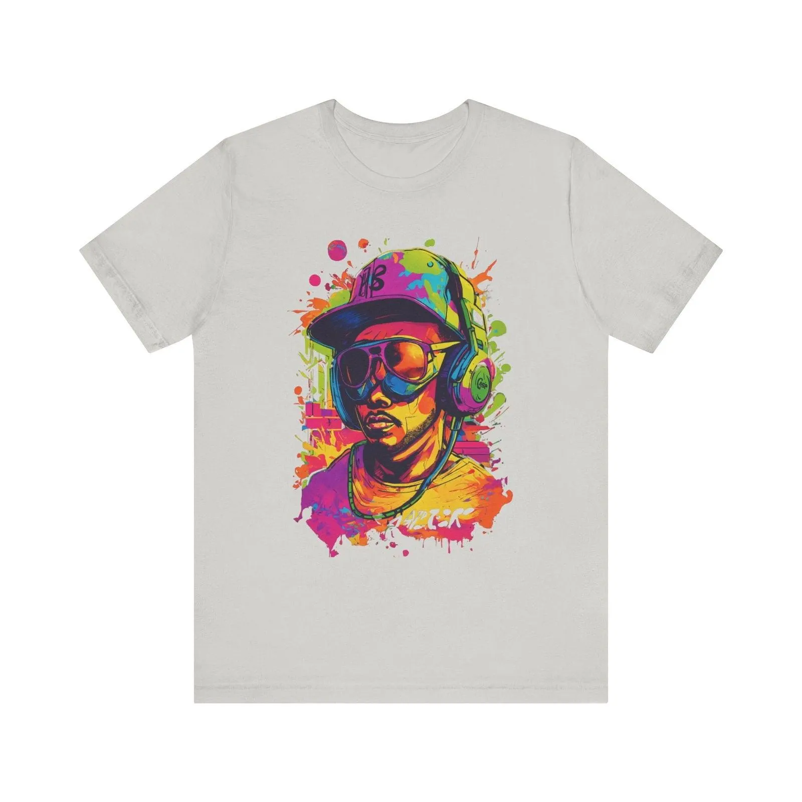 Hip Hop Neon Beats T Shirt