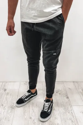 Hoxton Vintage Trackpant Washed Black