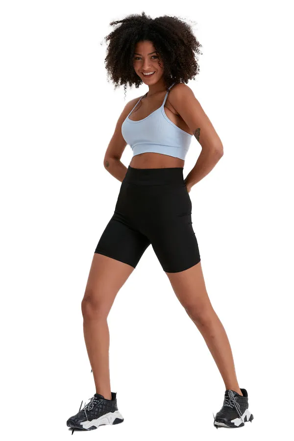 Juniors' and Women's Workout Wear, Spaghetti Strap Racer Back Bra Top