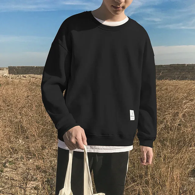 [Korean Style] 4 Color Basic Sweatshirts