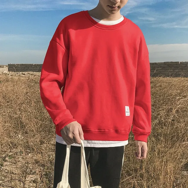 [Korean Style] 4 Color Basic Sweatshirts
