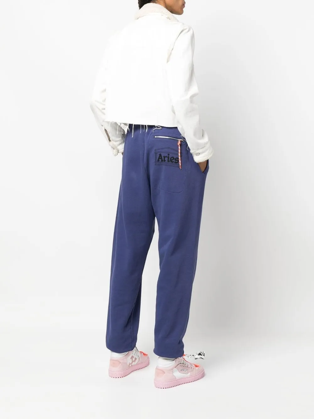 Logo-print track pants
