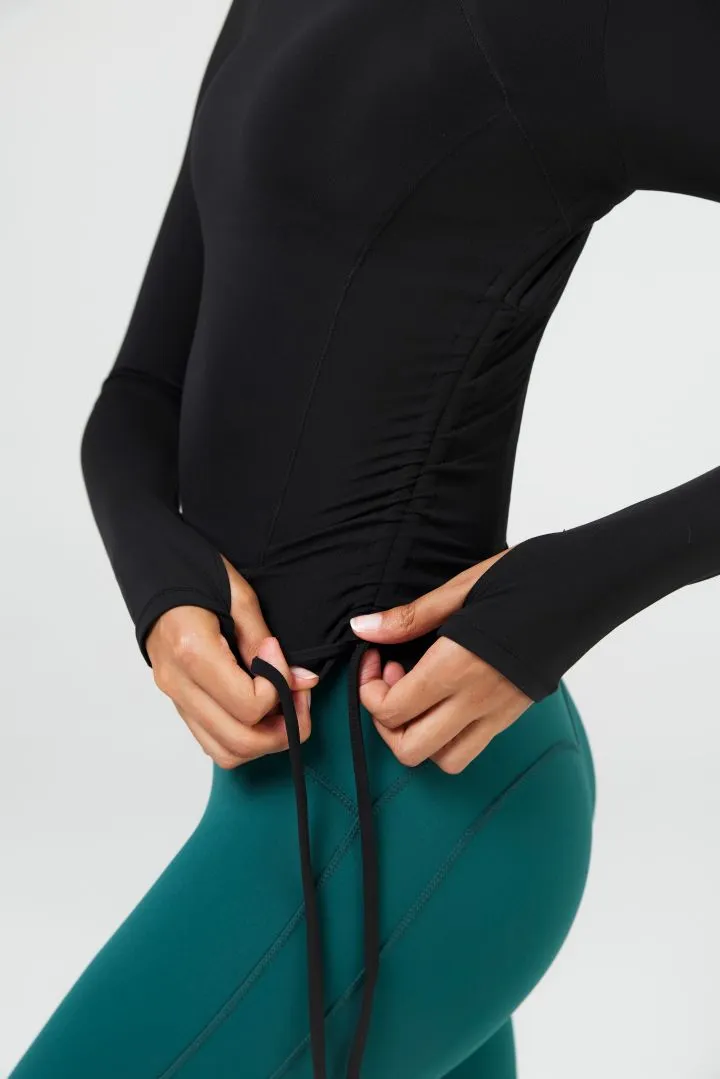 Long Sleeve Yoga Tops with Thumb Hole
