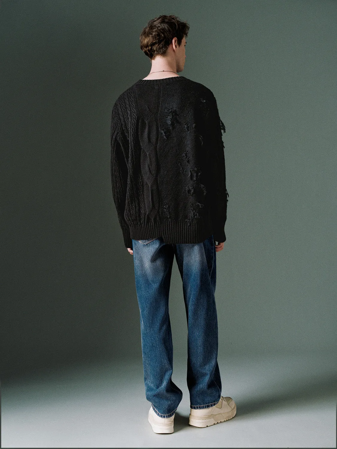 Loose Knitted T-Shirts