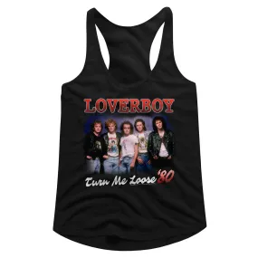 Loverboy Turn Me Loose Women's Racerback