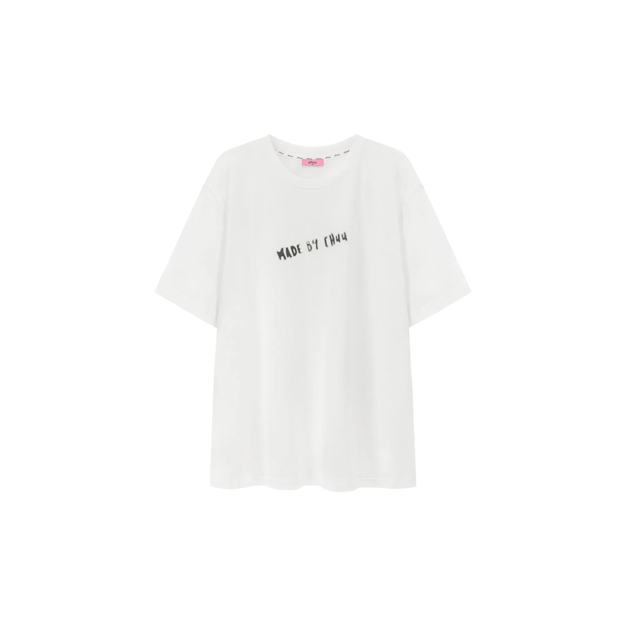Made By Chuu Lettering Loose Fit T-Shirt