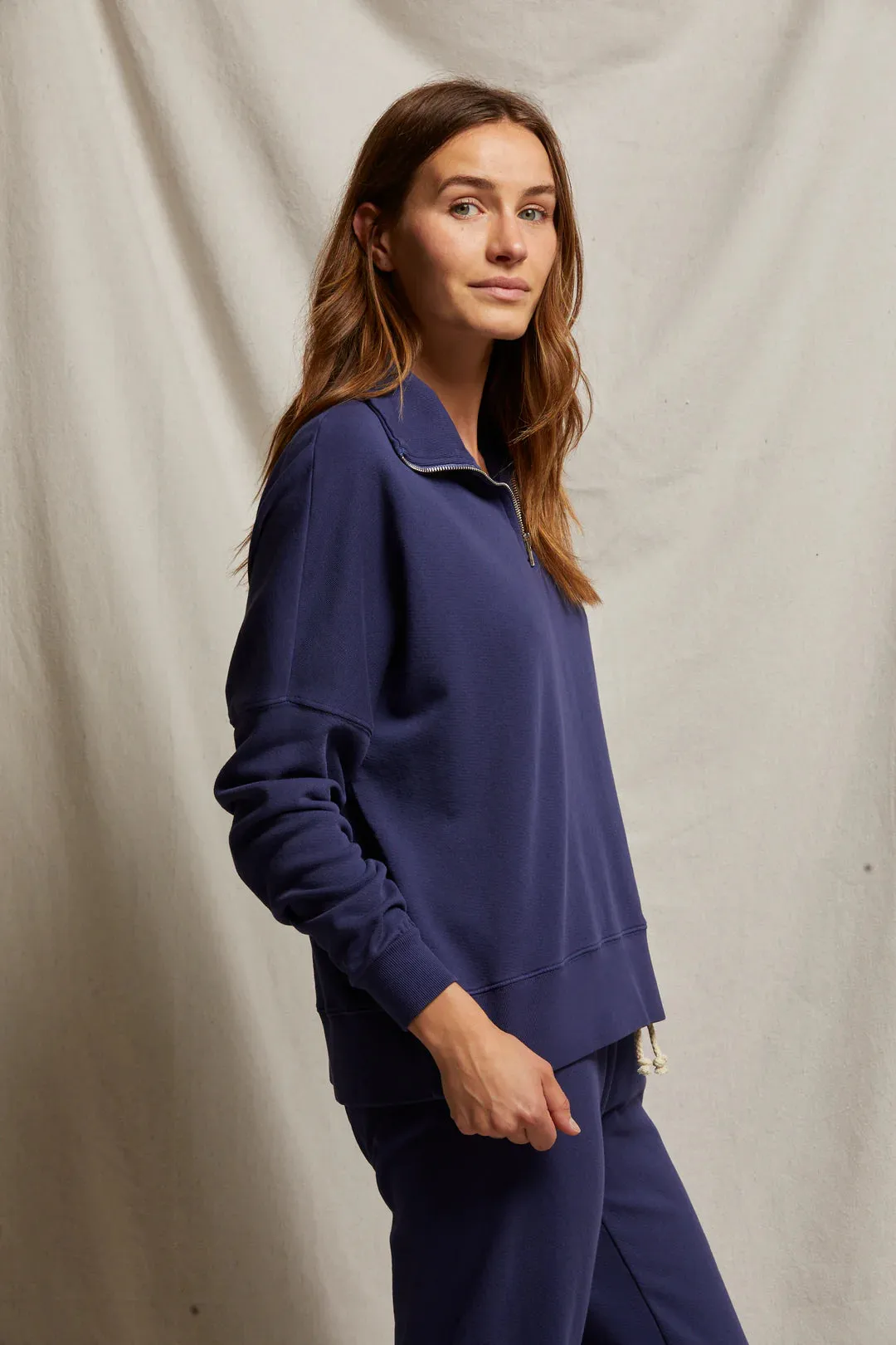Maren French Terry Half Zip