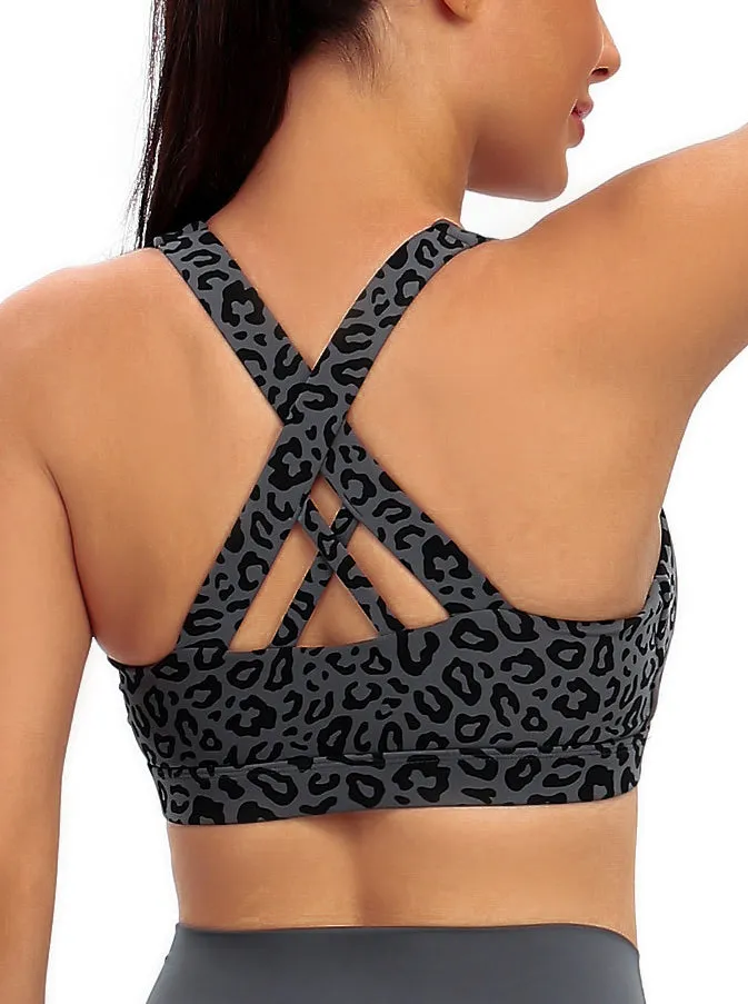 Medium Support Strappy Sports Bra