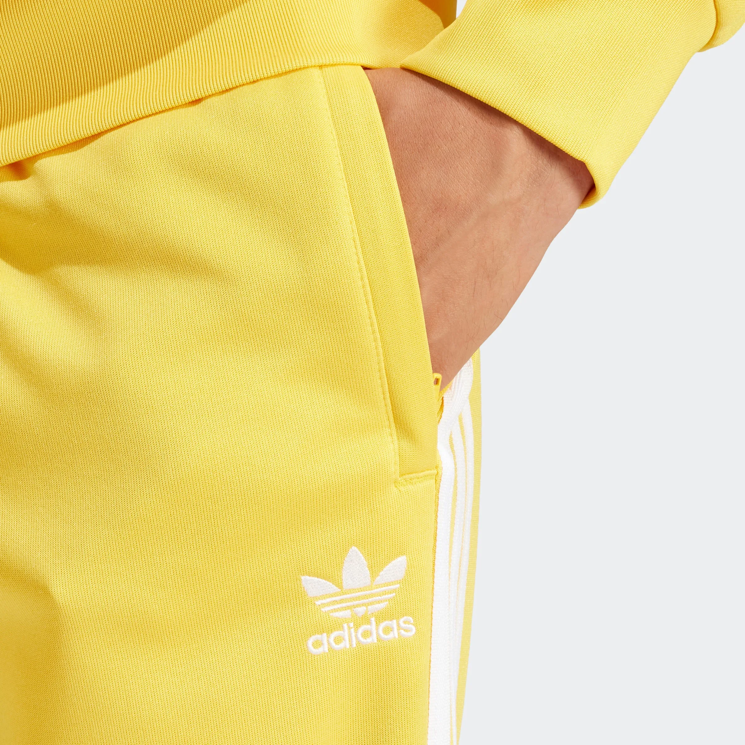 Men's adidas Originals Adicolor Classics SST Track Pants Bold Gold