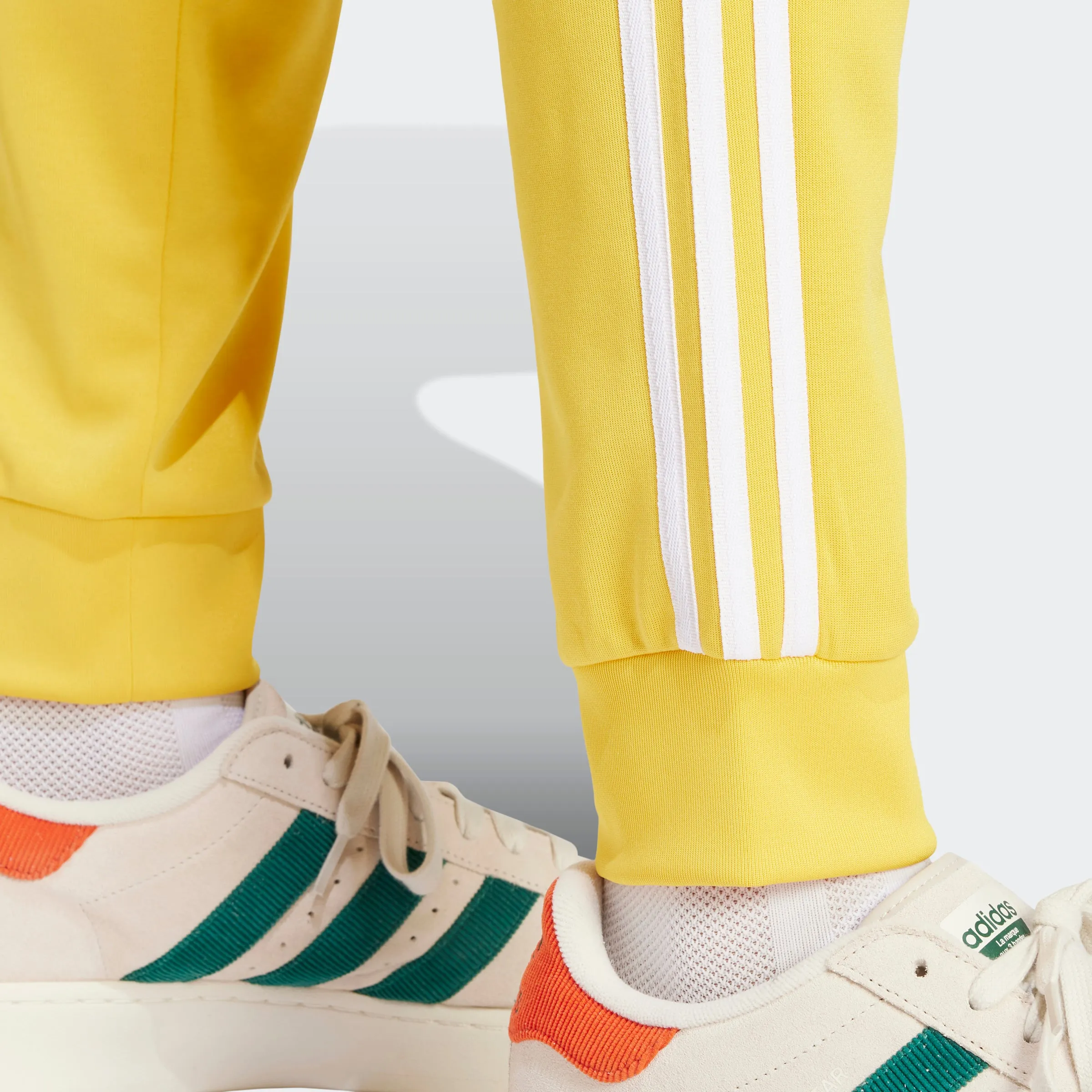 Men's adidas Originals Adicolor Classics SST Track Pants Bold Gold