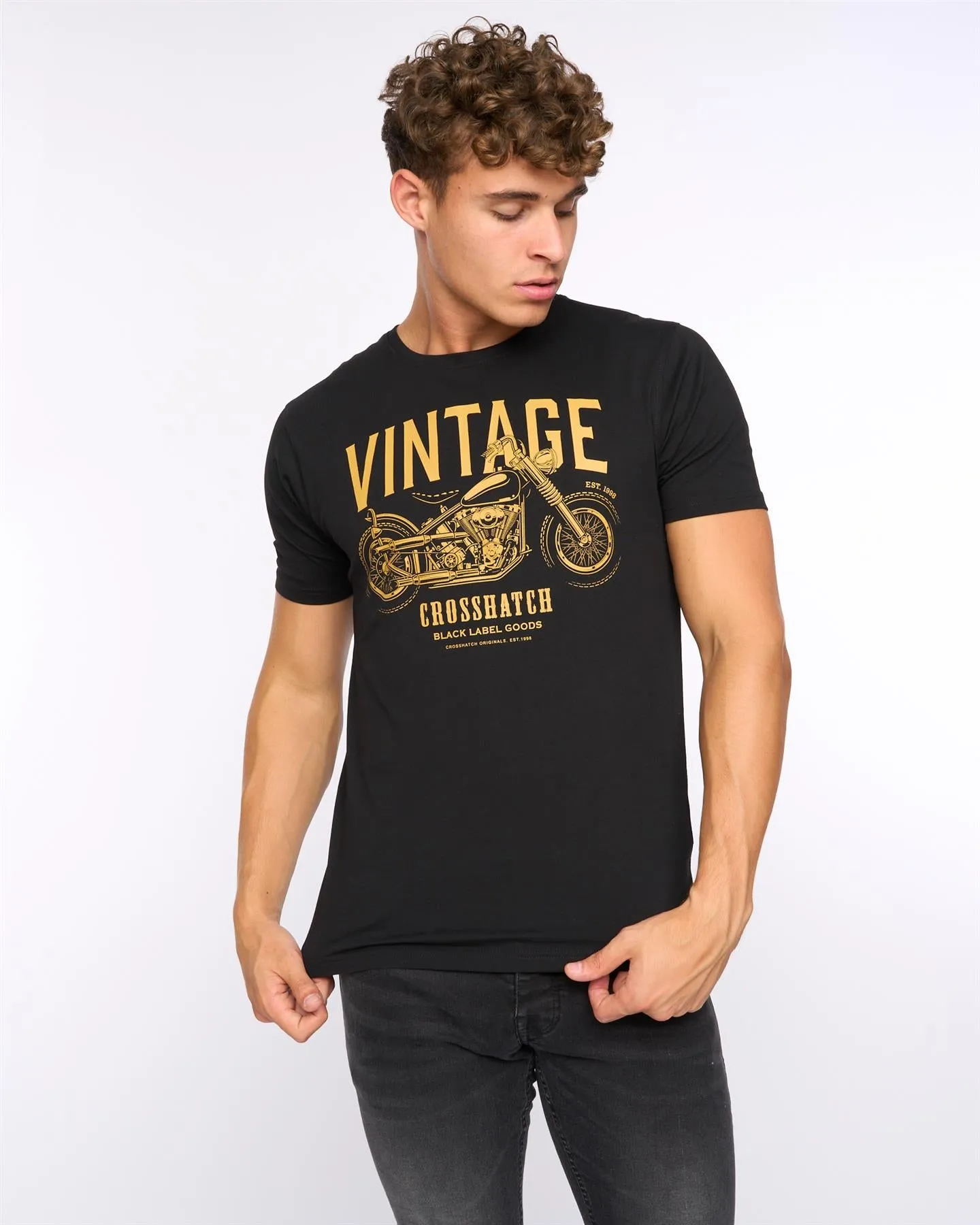 Mens Motohub T-Shirt 5pk Assorted