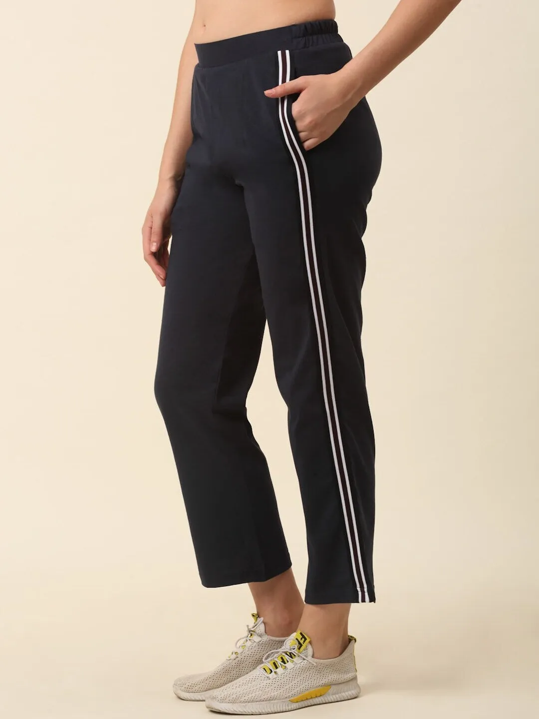 Mid-Rise Track Pants