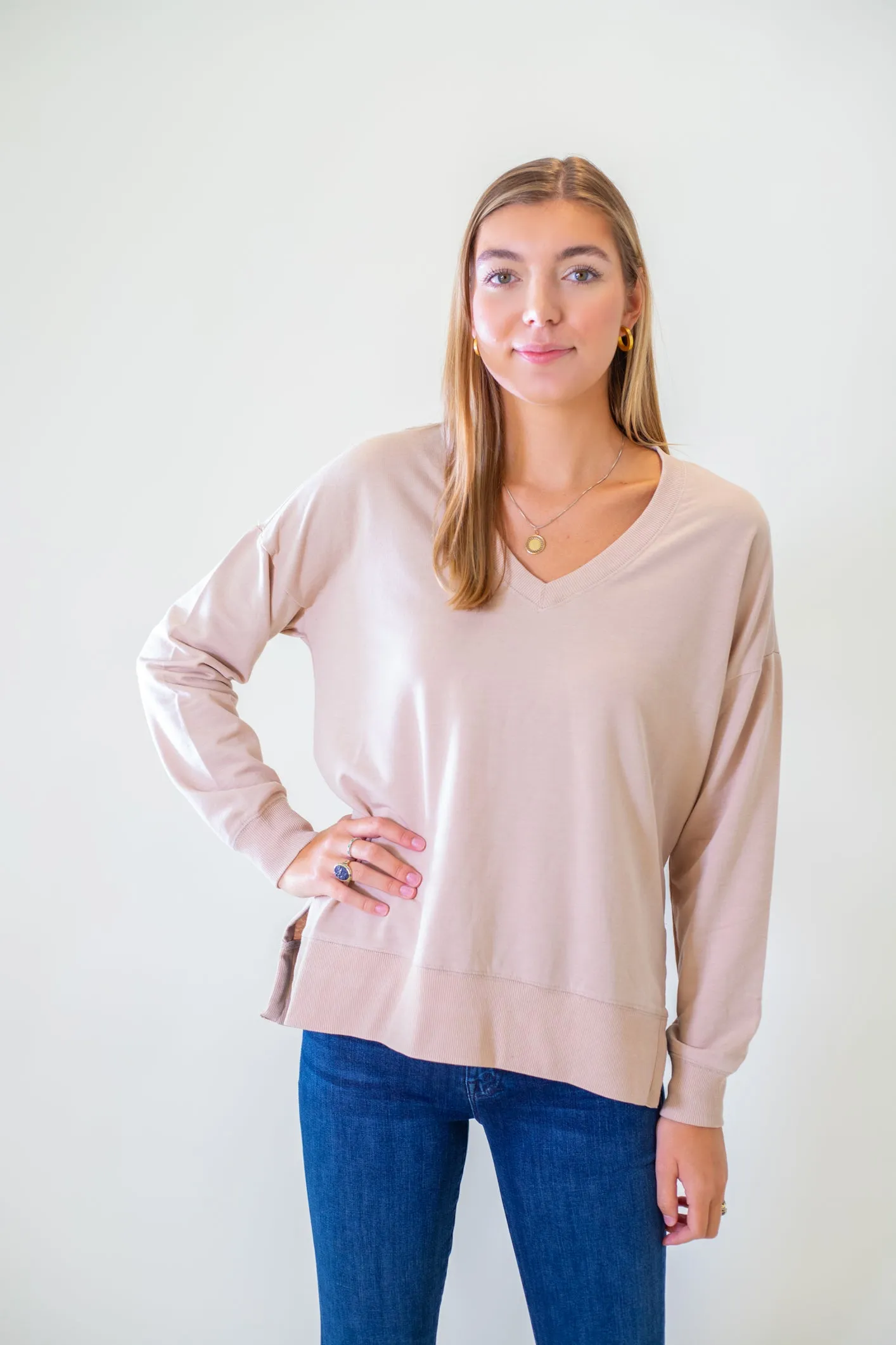 Modern V-Neck Weekender