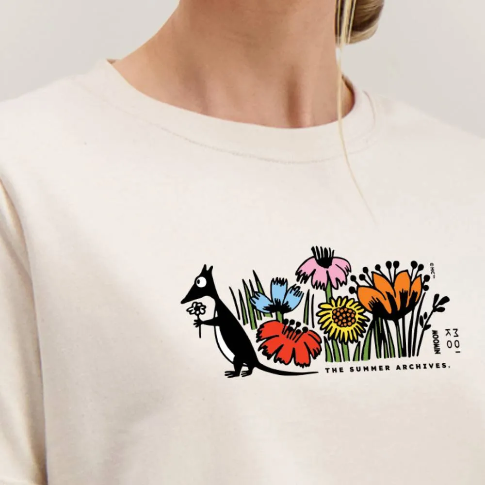 Moomin The summer Archives  T-Shirt Ecru - Moiko