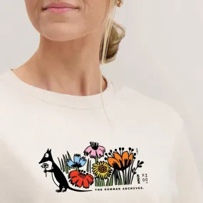Moomin The summer Archives  T-Shirt Ecru - Moiko