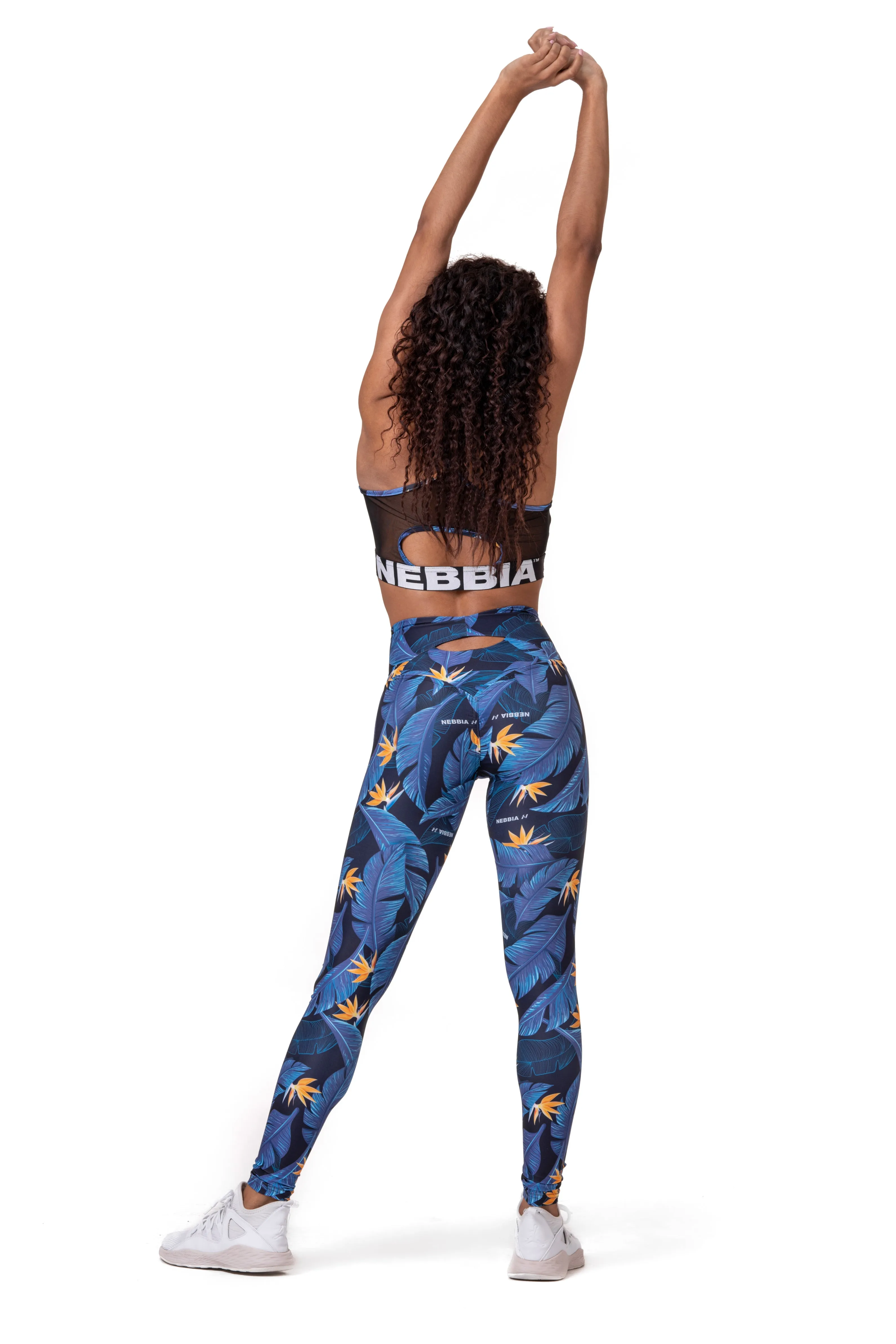 NEBBIA High-Waist Ocean Power Leggings 561
