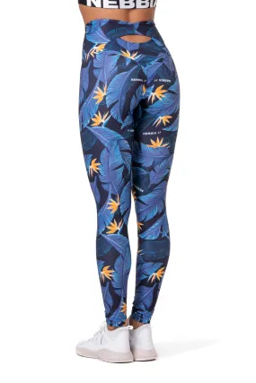 NEBBIA High-Waist Ocean Power Leggings 561