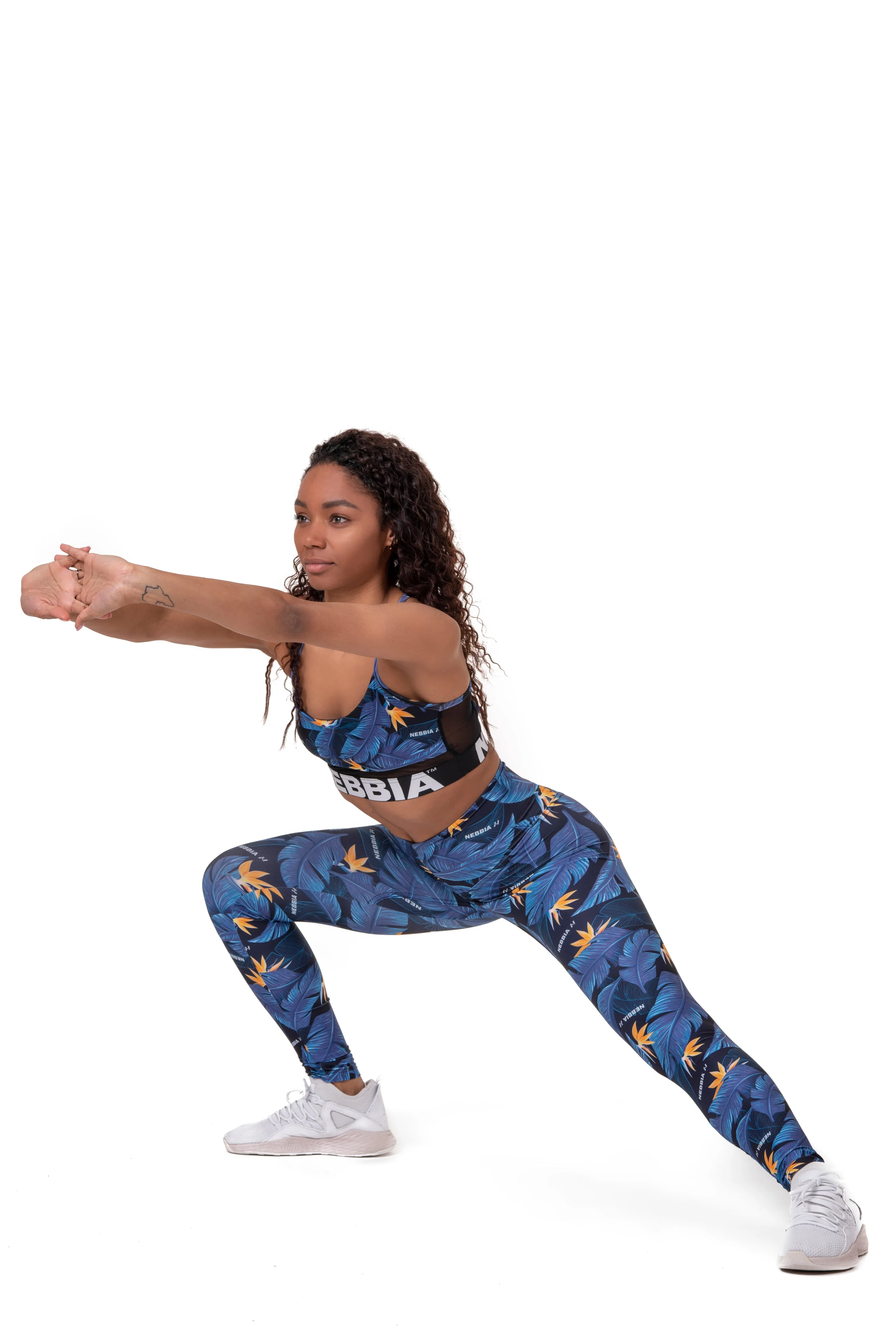 NEBBIA High-Waist Ocean Power Leggings 561