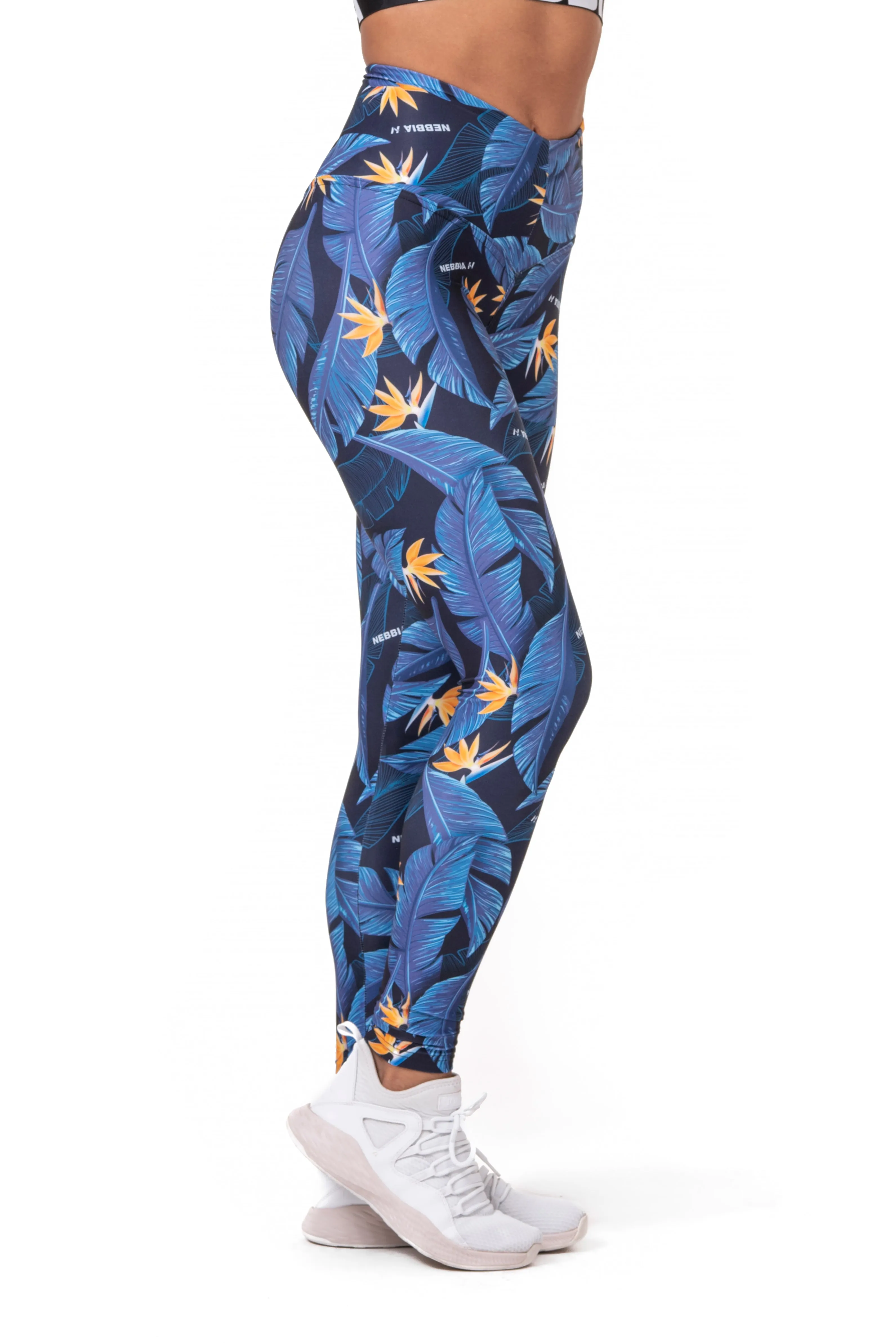 NEBBIA High-Waist Ocean Power Leggings 561