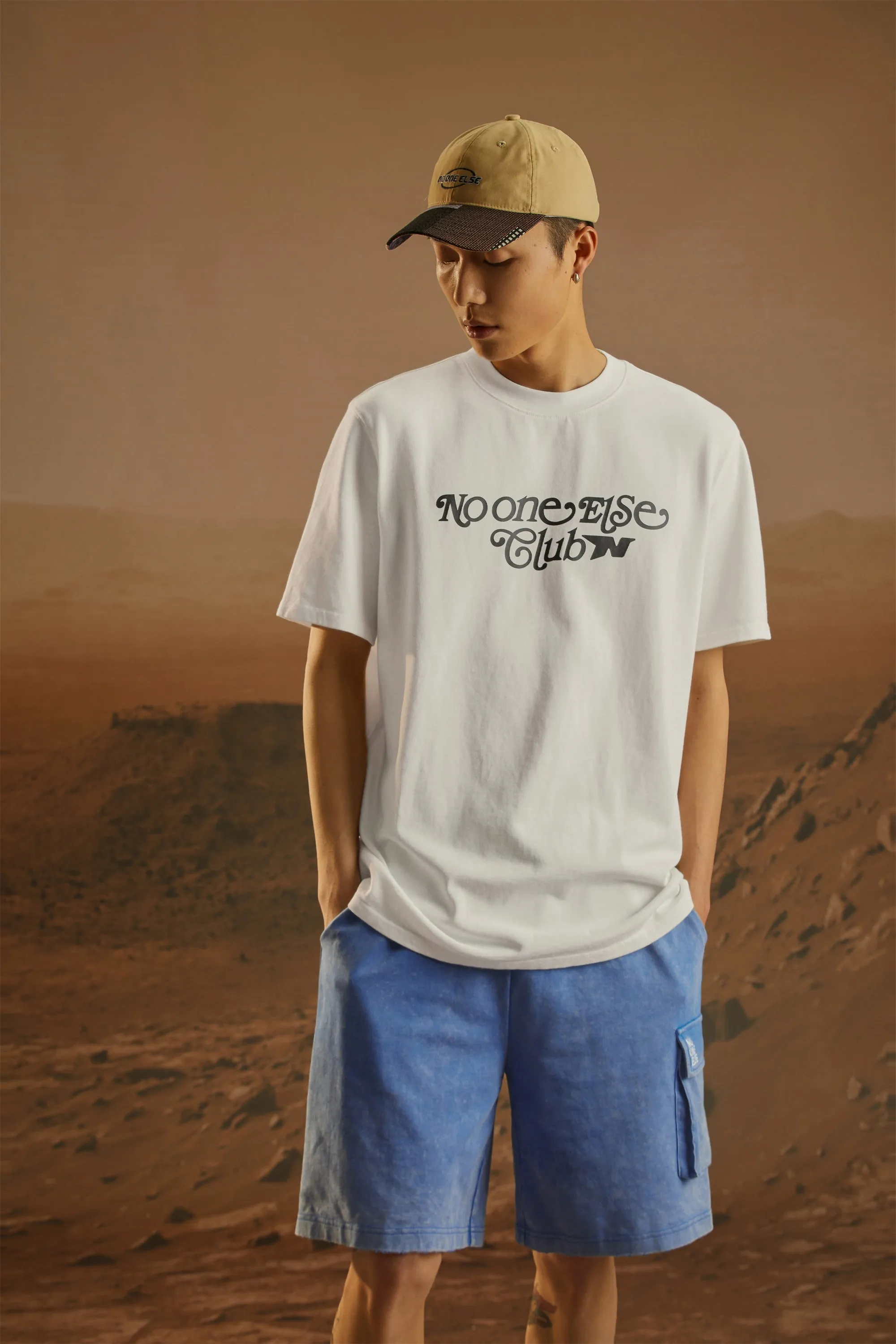 Noe Club Colored Loose Fit T-Shirt