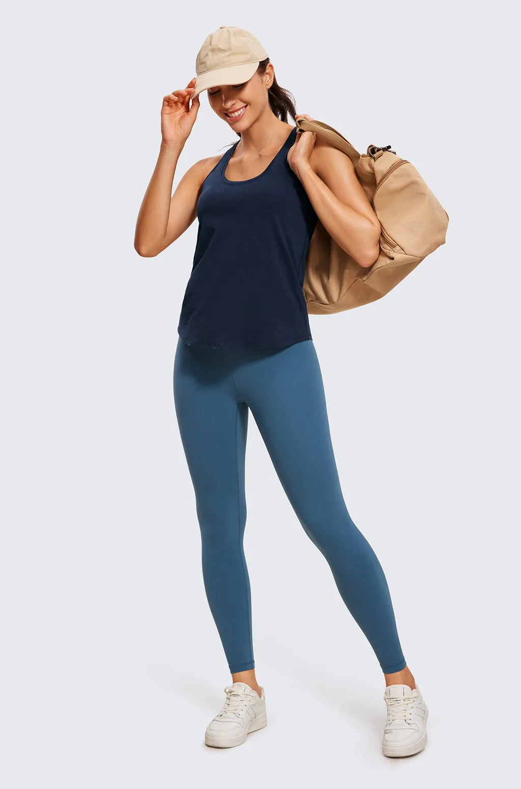 Pima Cotton Racerback Tank Top