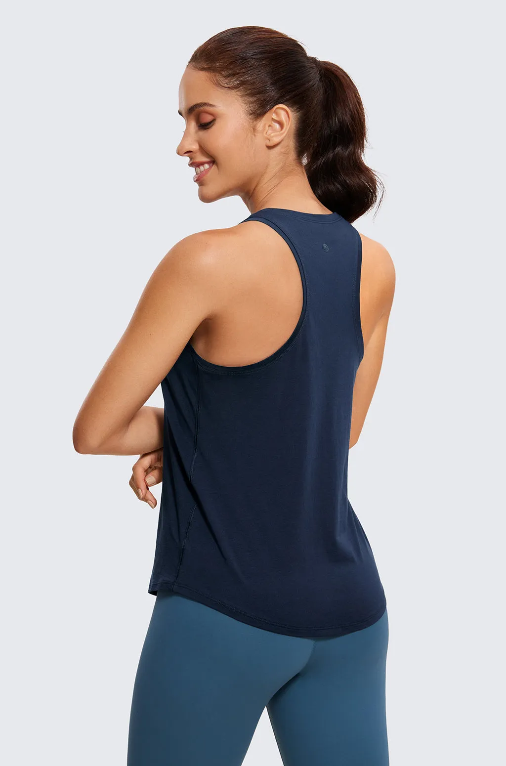 Pima Cotton Racerback Tank Top
