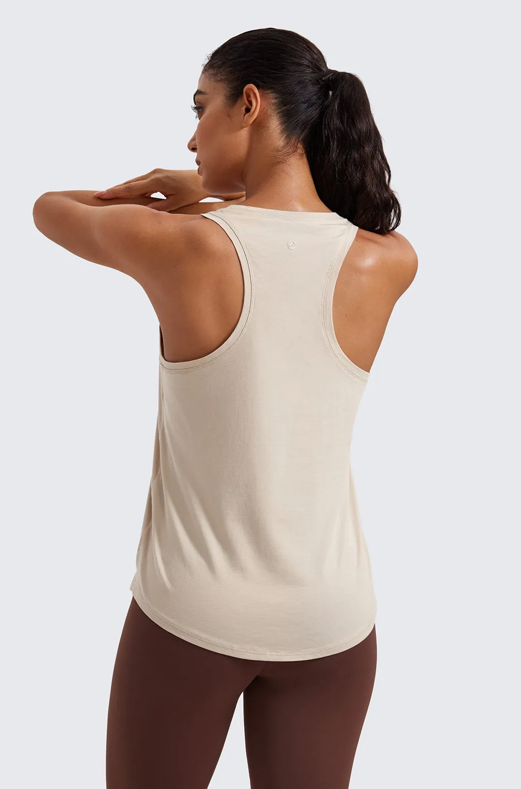Pima Cotton Racerback Tank Top