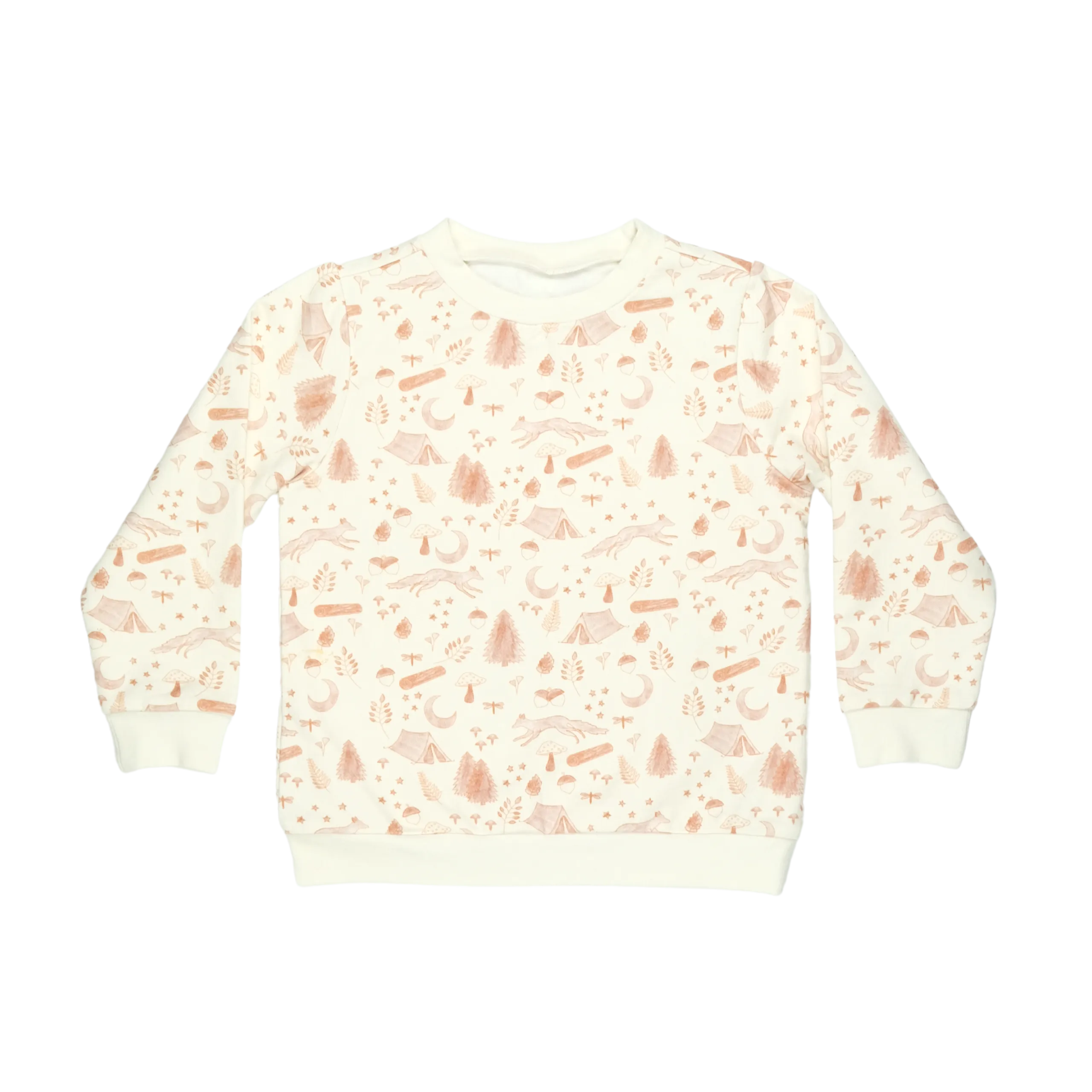Printed Sweatshirt, Into The Forest