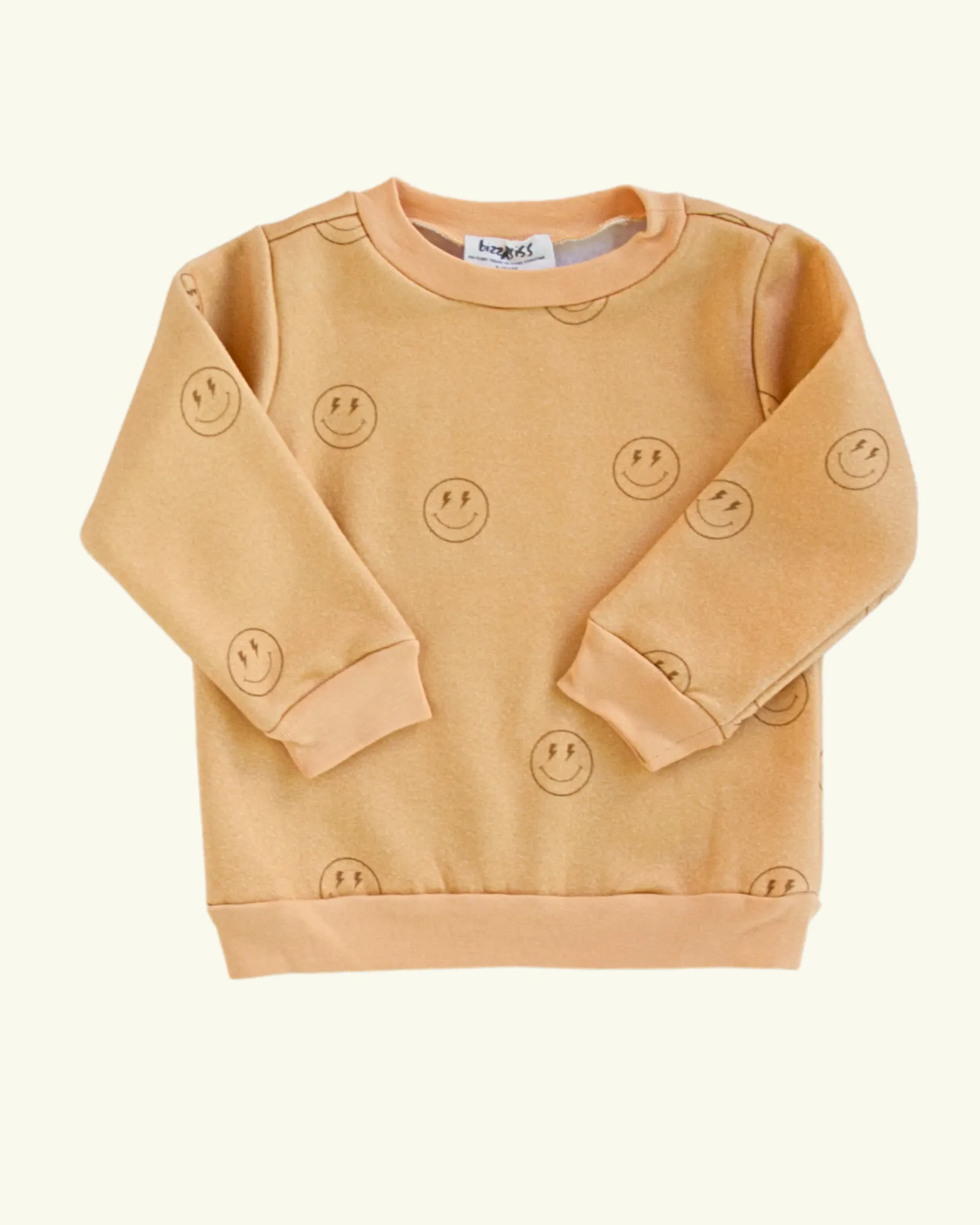 Printed Sweatshirt, Sahara Happy Hippie