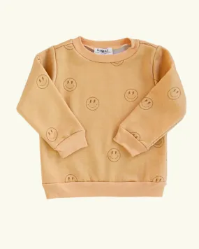 Printed Sweatshirt, Sahara Happy Hippie
