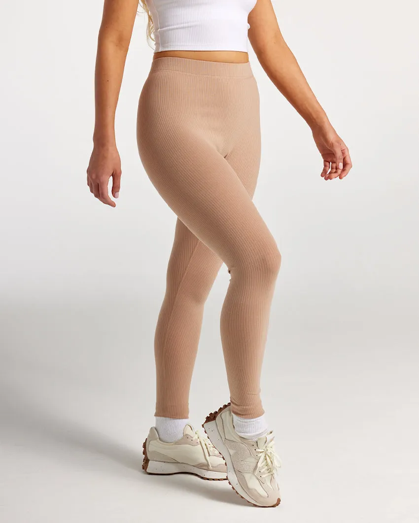 Rib High-Waist Leggings