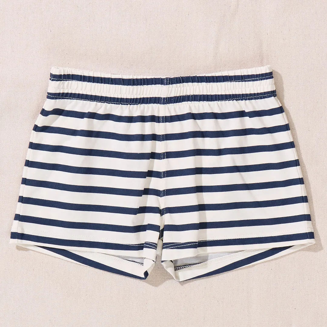 Sandbox Short - Navy Stripe