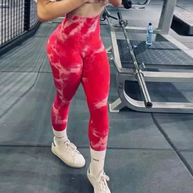 Seamless Push Up High Waist Workout Yoga Leggins