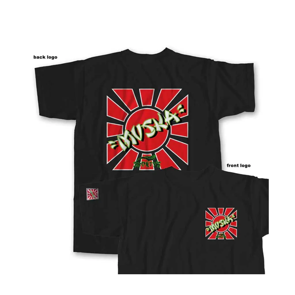 Shorty's Muska Sun Logo S/S Tee - Black
