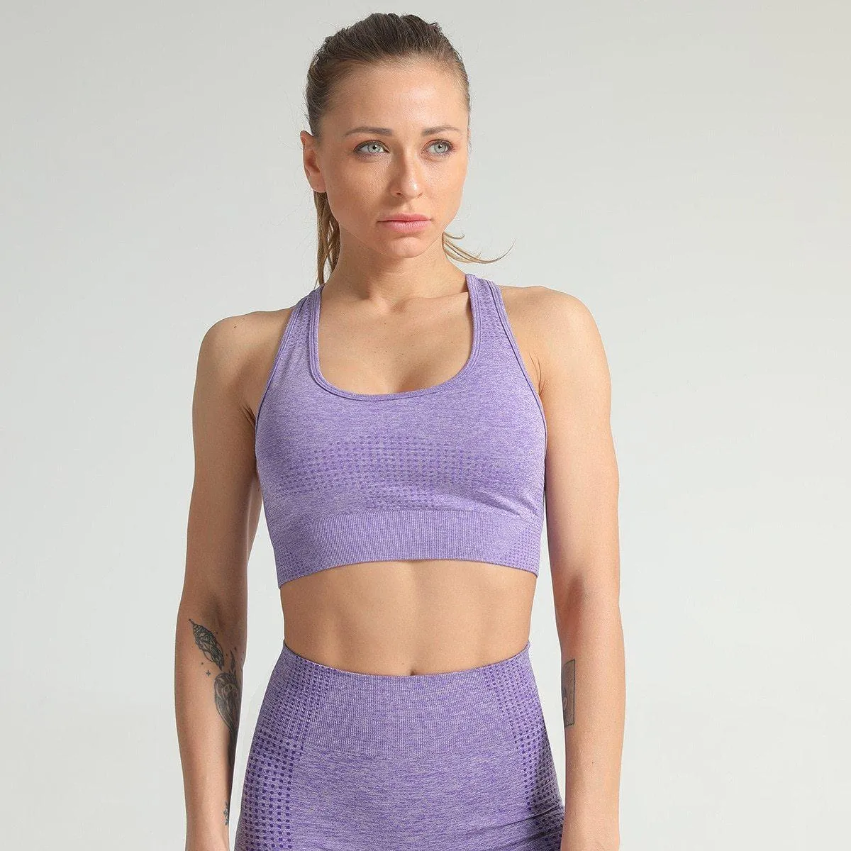 Sleeveless Push Up Workout Top