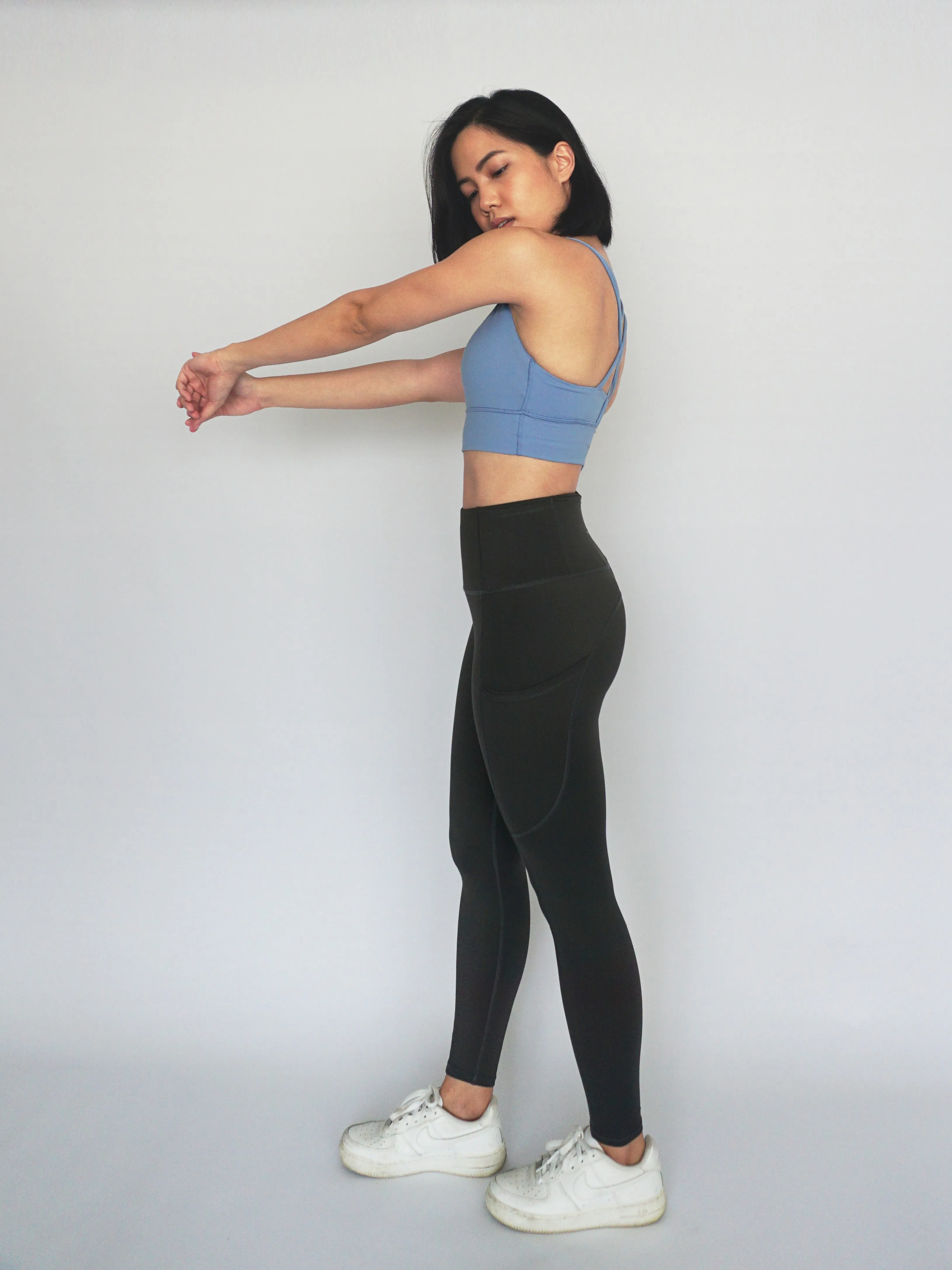 Stride Legging- STEEL