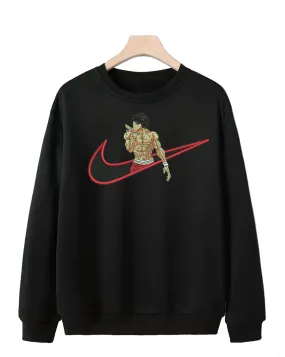 Sweatshirt Gym Baki Black