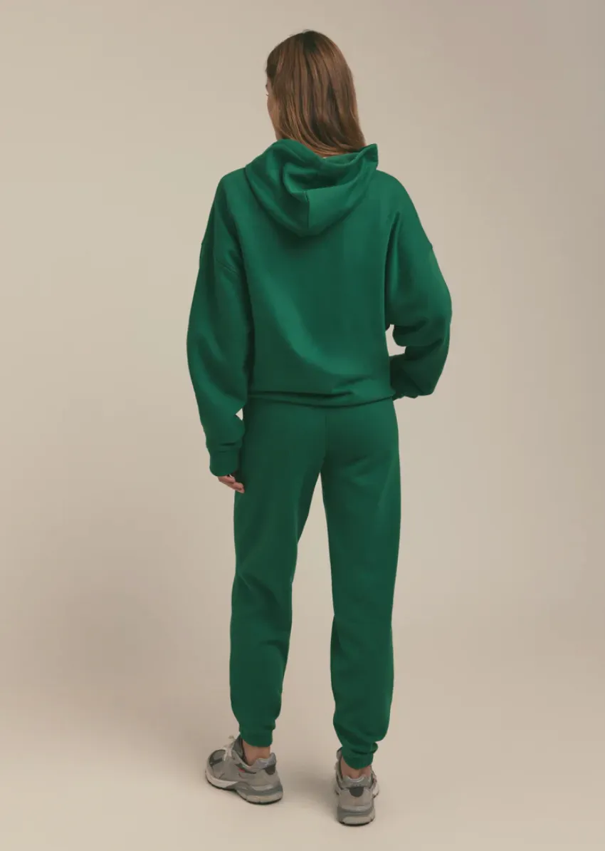 The Collegiate Hoodie in Emerald