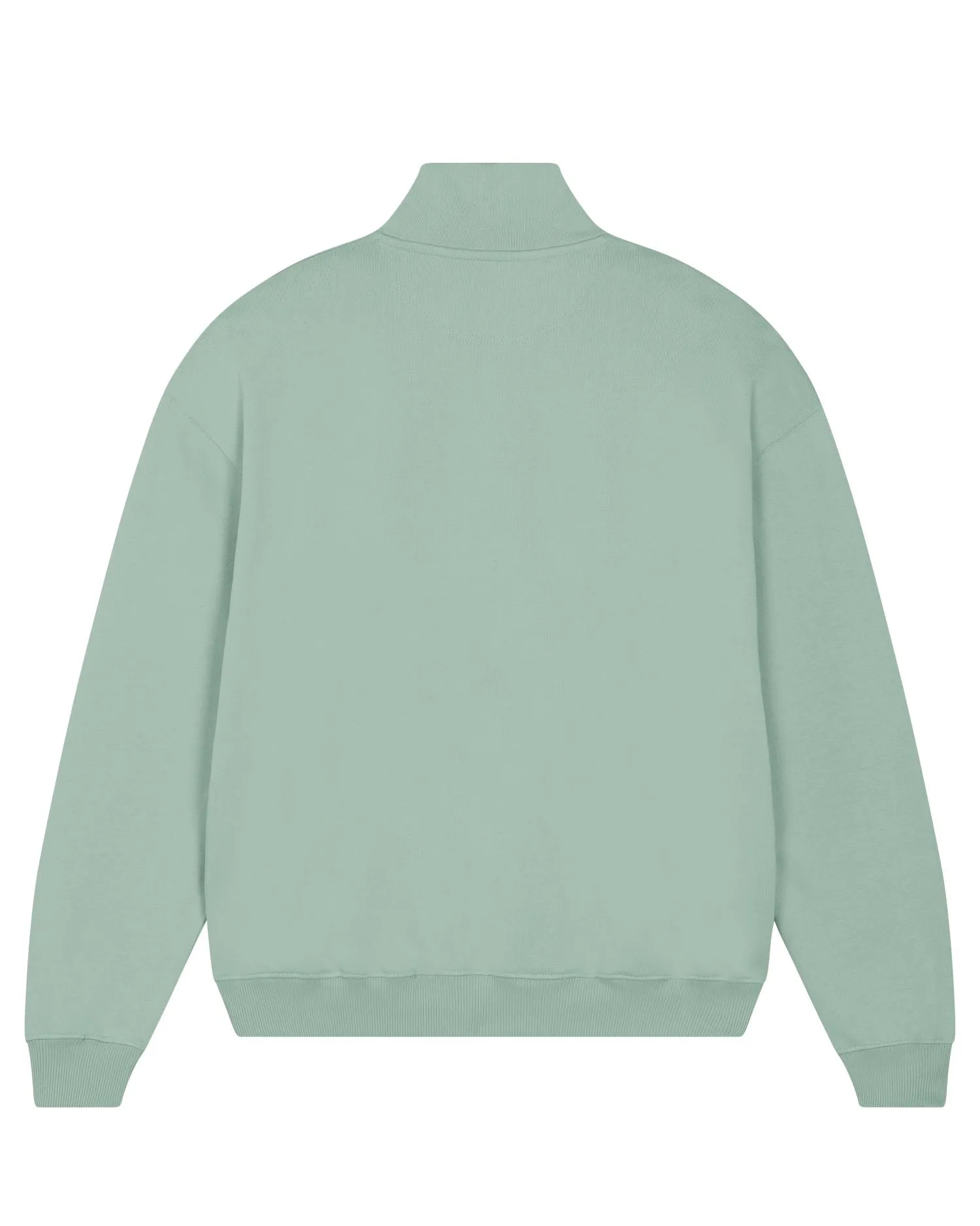 Unisex Organic Cotton Quarter Zip Crewnecks  Sweatshirt 400 G/M² | Miller Dry STSU795