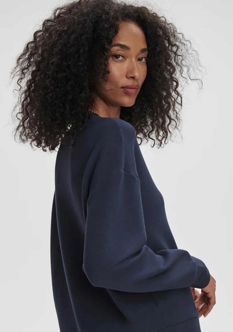 Varley Rasco Namesake Sweat - Navy