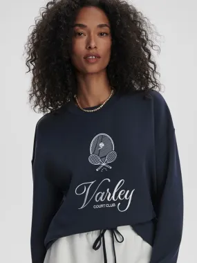 Varley Rasco Namesake Sweat - Navy