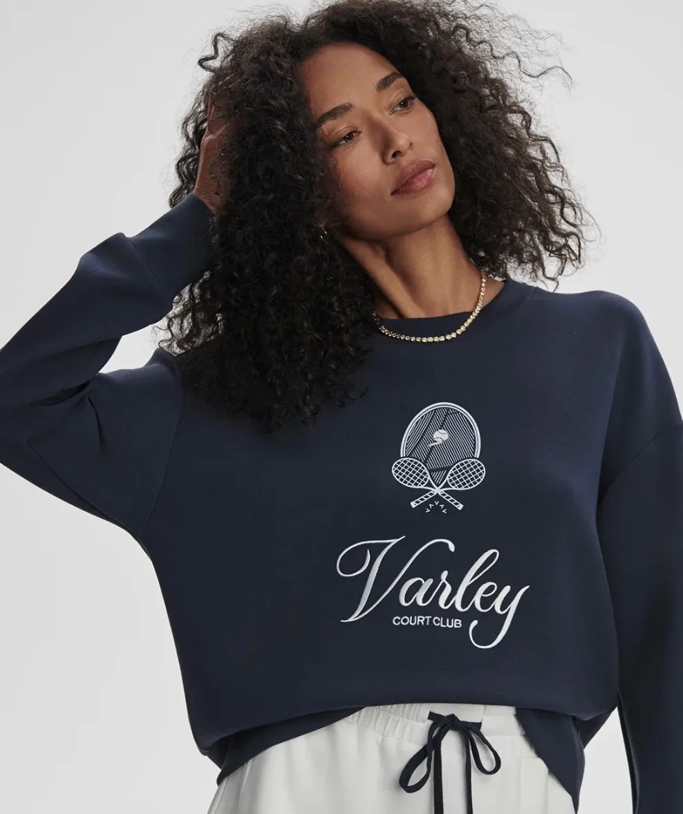 Varley Rasco Namesake Sweat - Navy