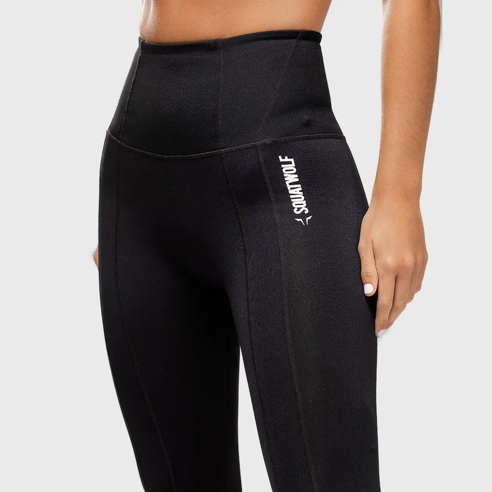 Warrior High-Waisted Leggings - Black