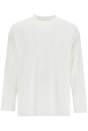 white cotton t-shirt with graphic print JM3234 WHITE