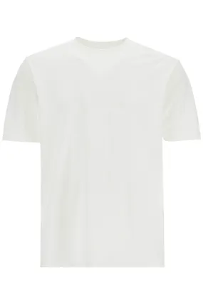 white cotton t-shirt with "uniform of the streets" print JM7815 WHITE